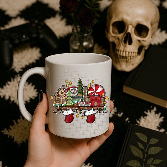 Christmas shelf UV DTF