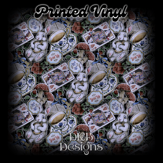 Wonderland Printed Vinyl