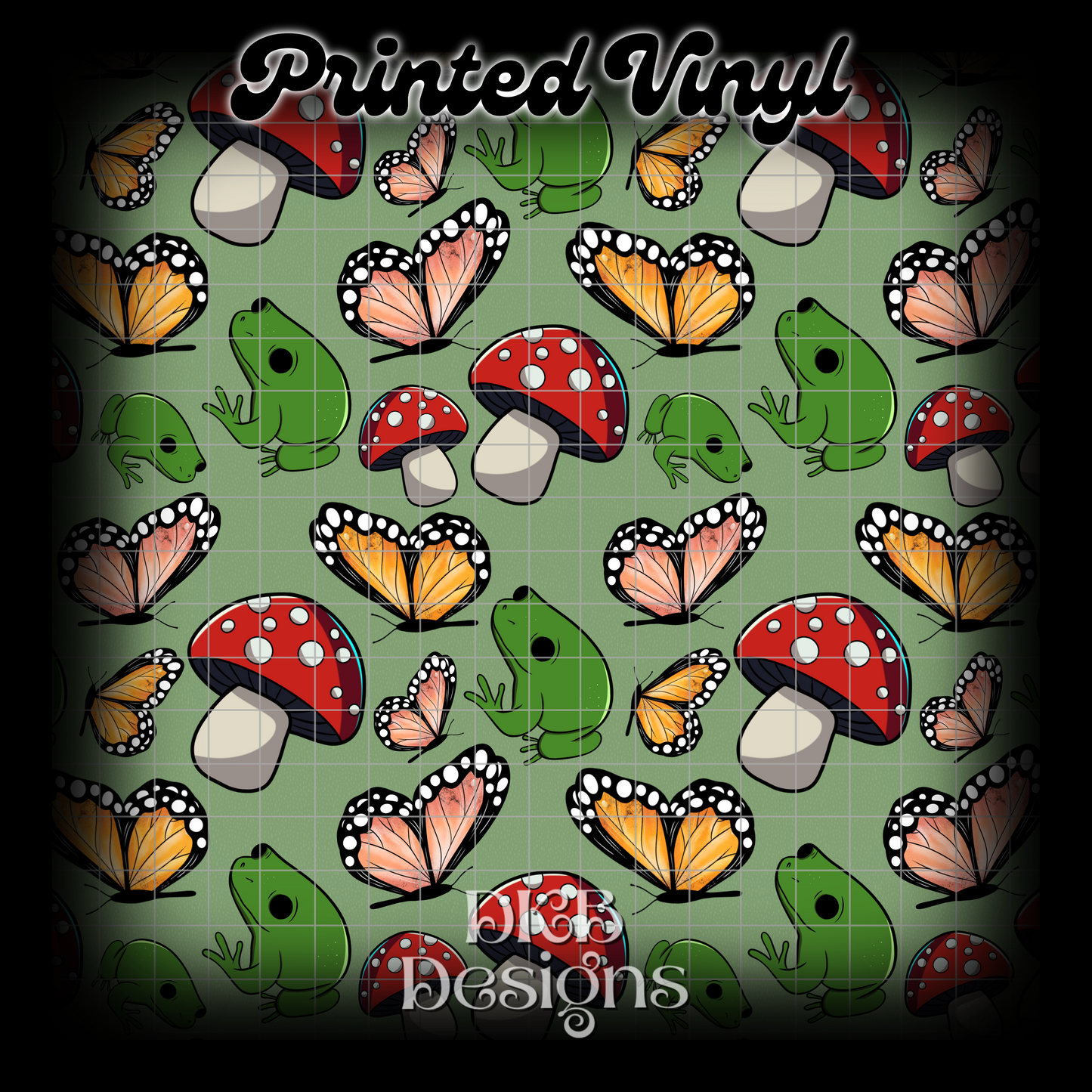 Reader Grim Printed Vinyl