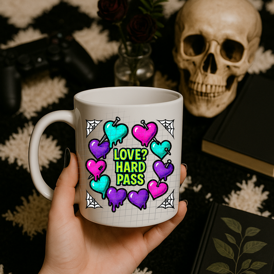 Love? Hard pass UV DTF