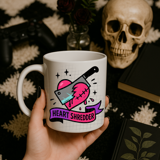 Heart shredder UV DTF