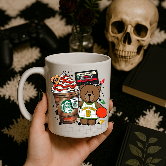 Stranger bear 6 UV DTF