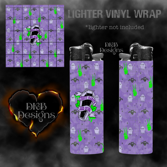 Thirty flirty and dying vinyl lighter wrap