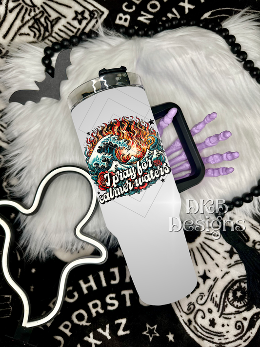 I pray for calmer waters UV DTF