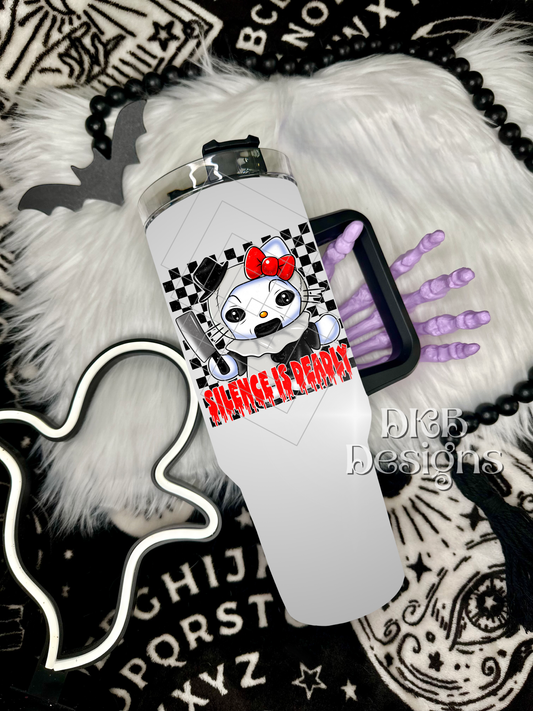 HK silence is deadly UV DTF