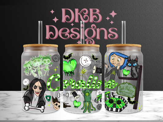 16oz glass can UV DTF