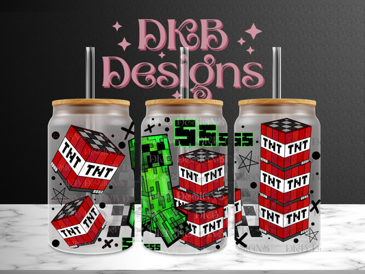 16oz glass can UV DTF